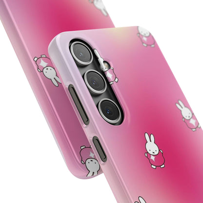 The Bunny Aura Pink Snap Cases - SmartHomeGoodies