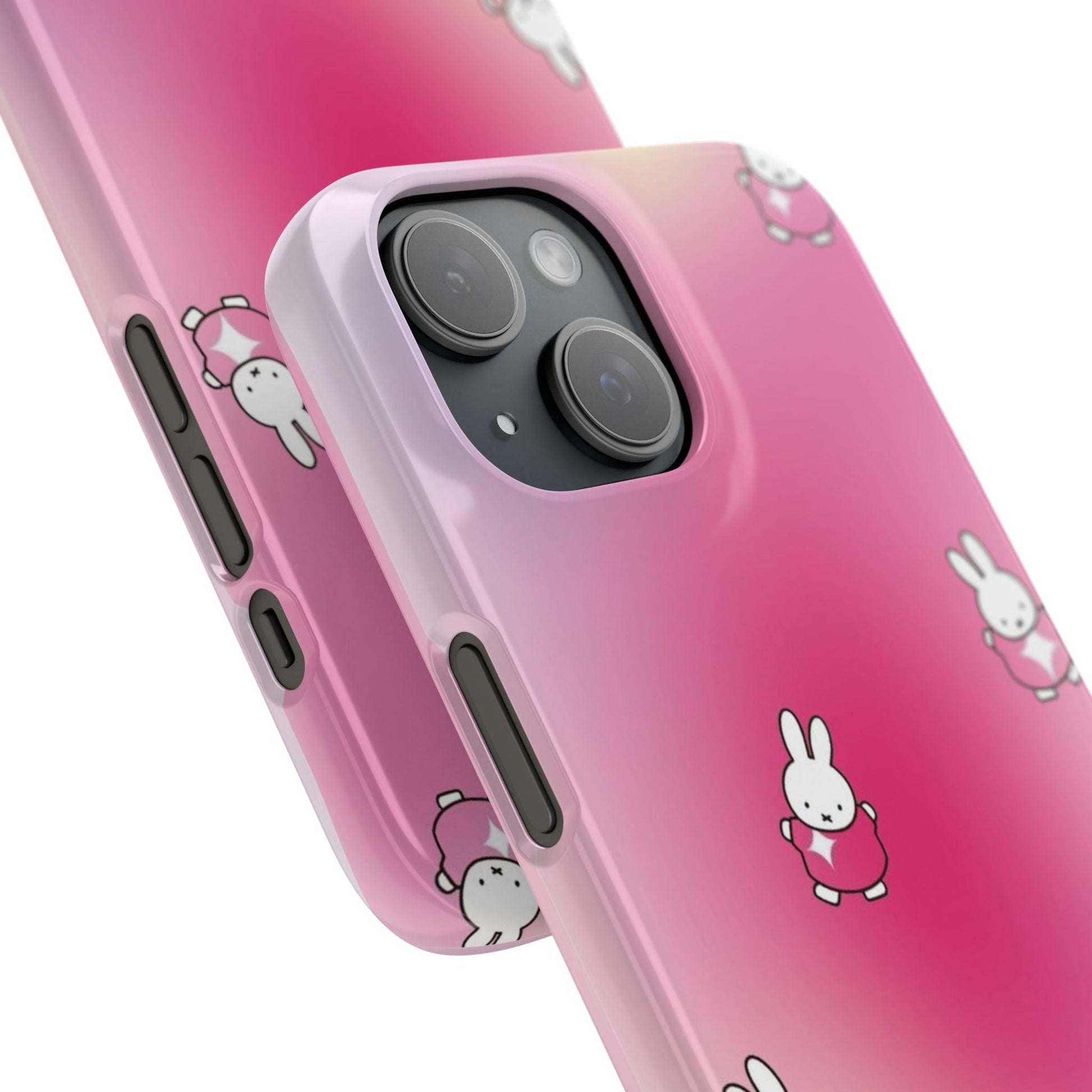 The Bunny Aura Pink Snap Cases - SmartHomeGoodies