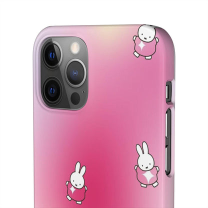 The Bunny Aura Pink Snap Cases - SmartHomeGoodies