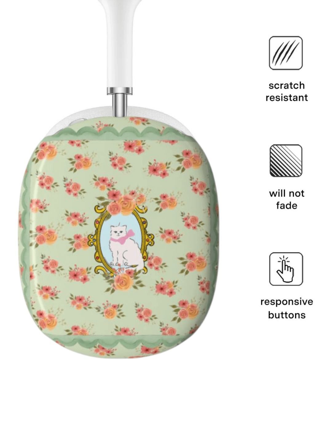 The Florist’s Cat AirPods Max Case - SmartHomeGoodies