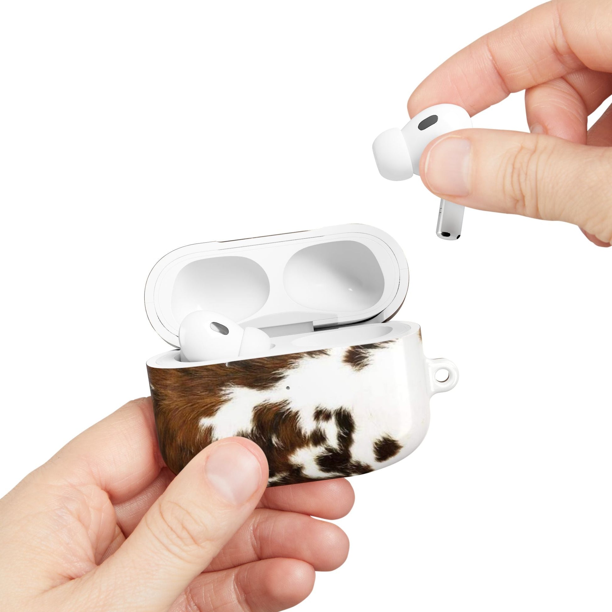 The Perfect Cowhide AirPod Case - SmartHomeGoodies
