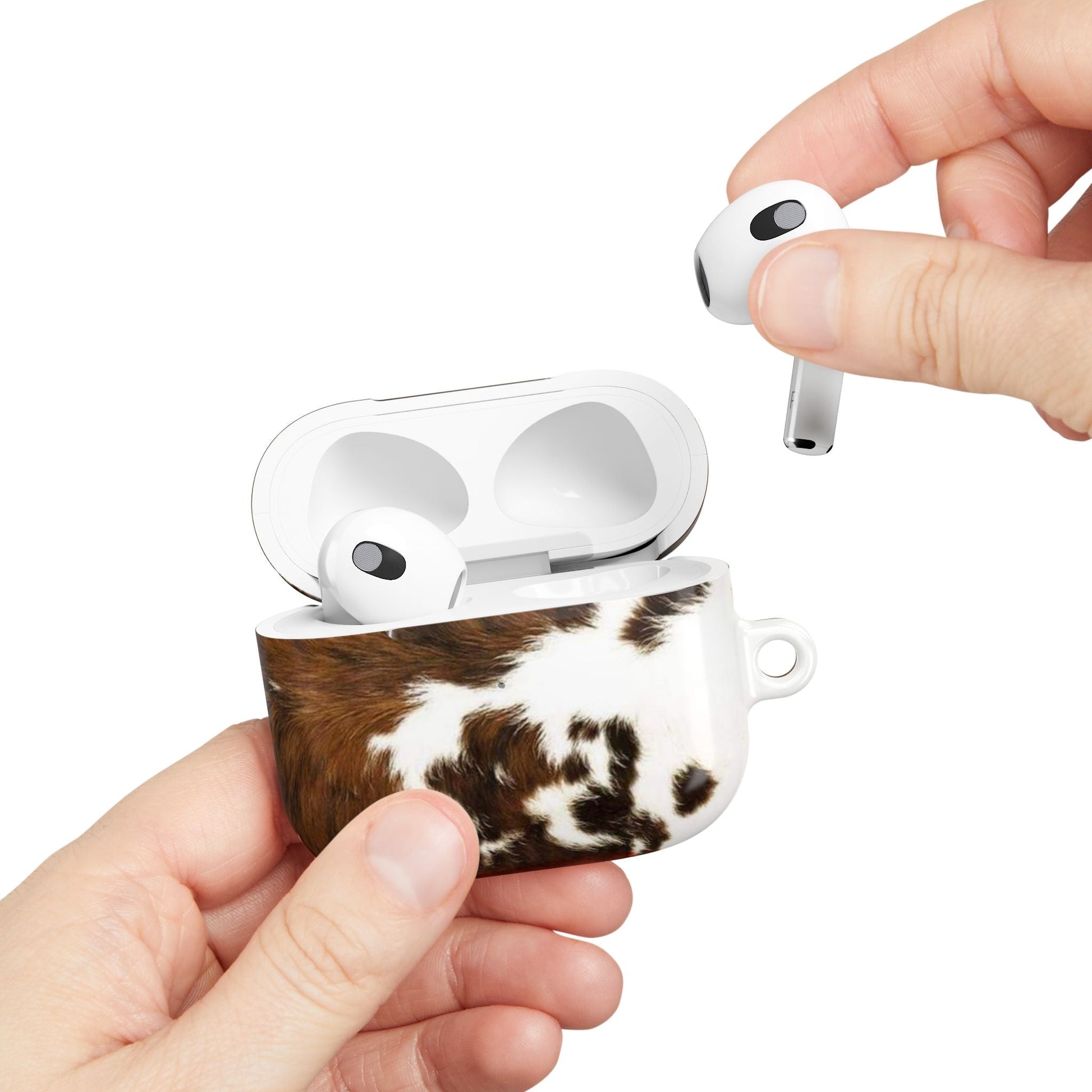 The Perfect Cowhide AirPod Case - SmartHomeGoodies