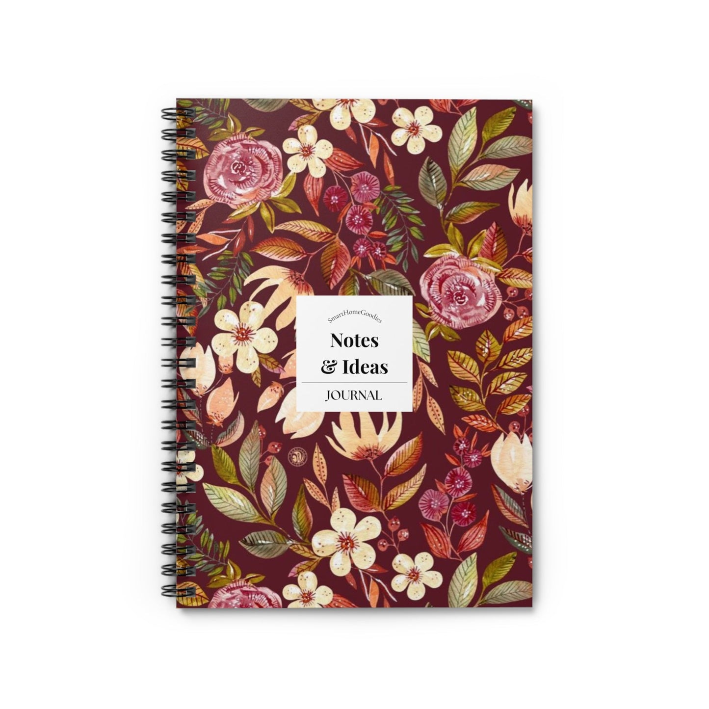 The Winter Flower Spiral Notebook - SmartHomeGoodies
