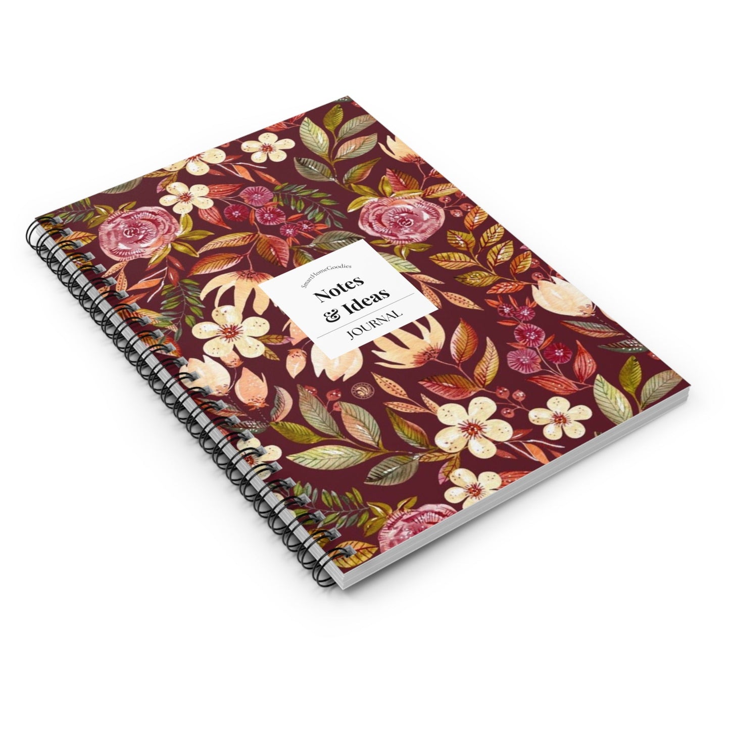The Winter Flower Spiral Notebook - SmartHomeGoodies