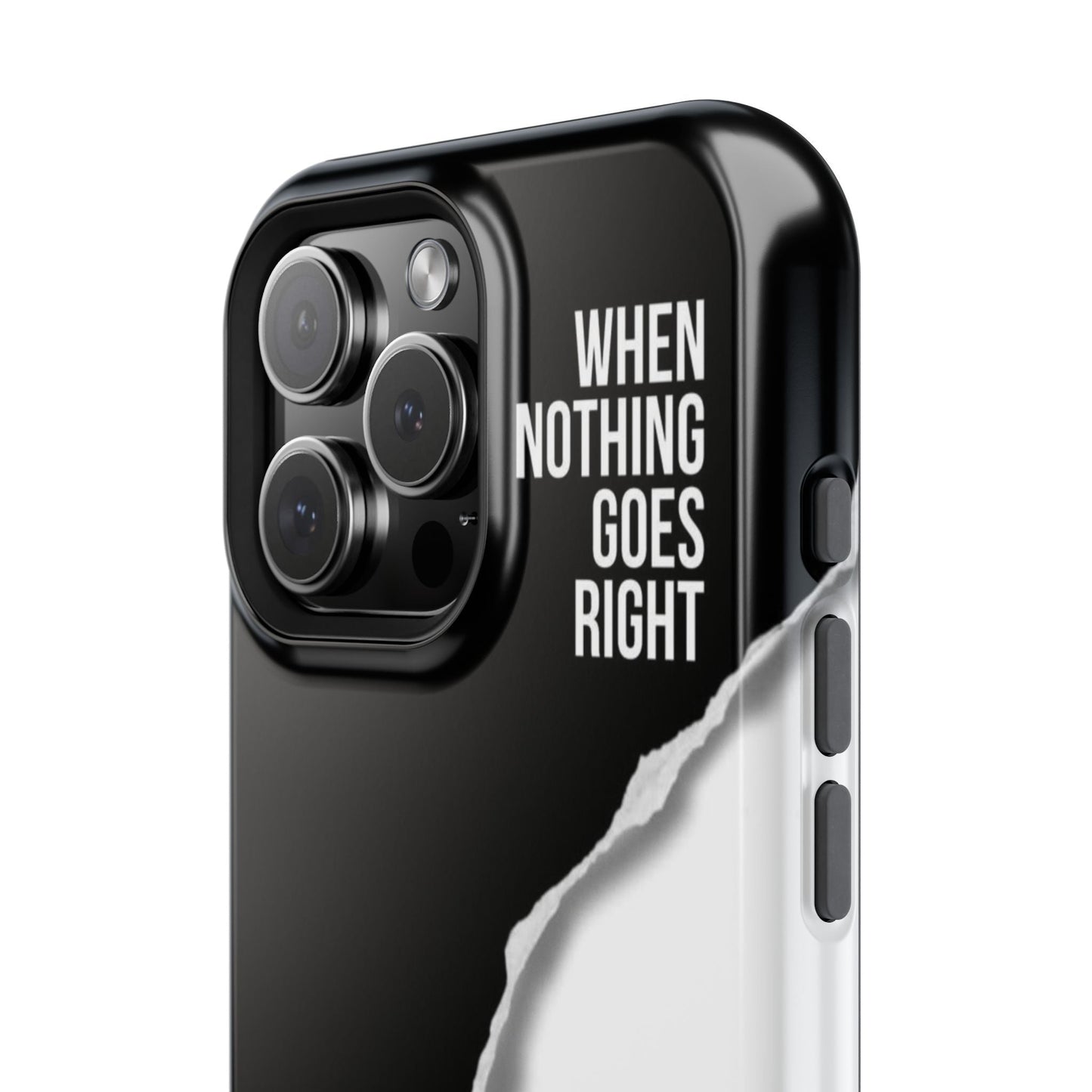 Tough Cases - Inspirational 'When Nothing Goes Right, Go Left' Design - SmartHomeGoodies