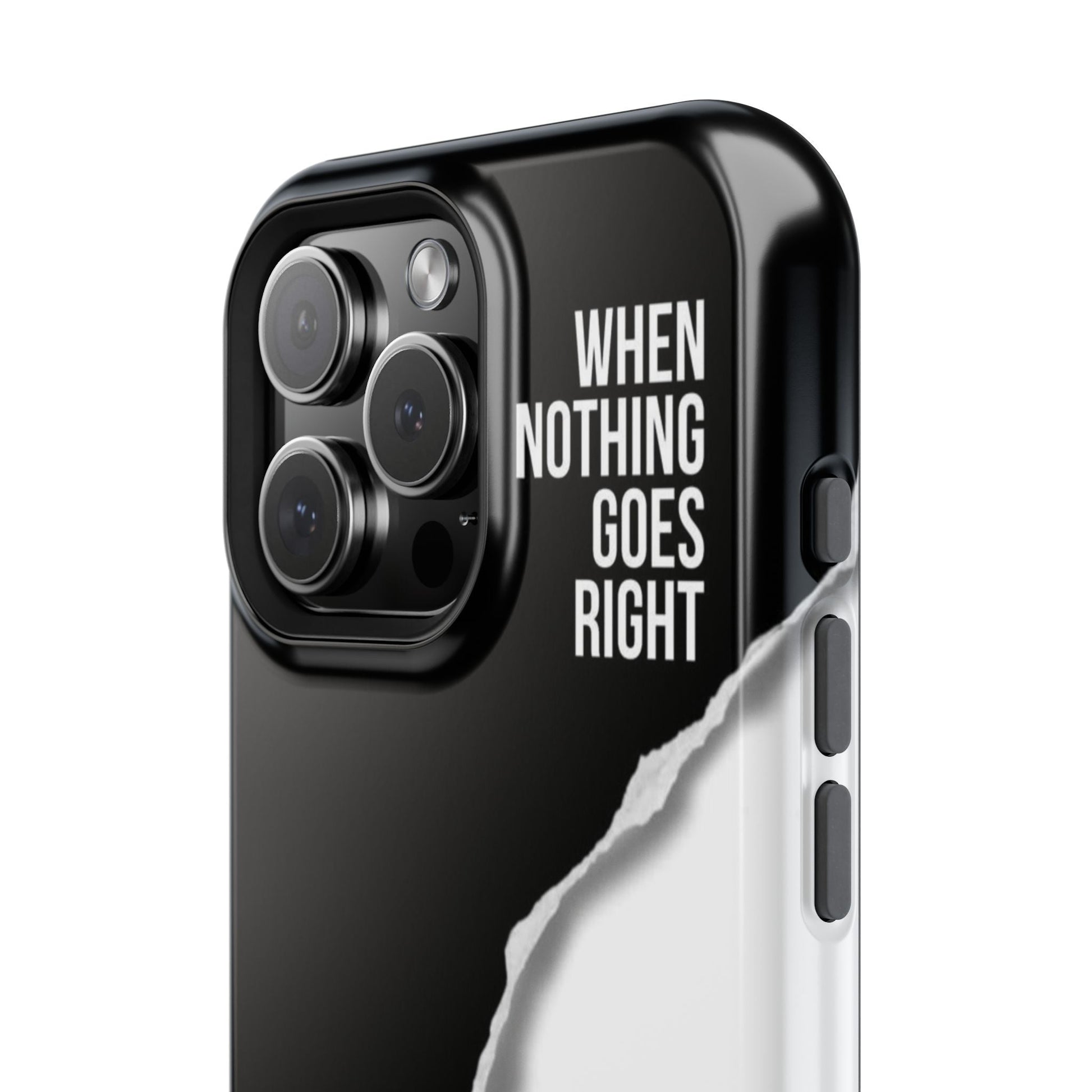 Tough Cases - Inspirational 'When Nothing Goes Right, Go Left' Design - SmartHomeGoodies