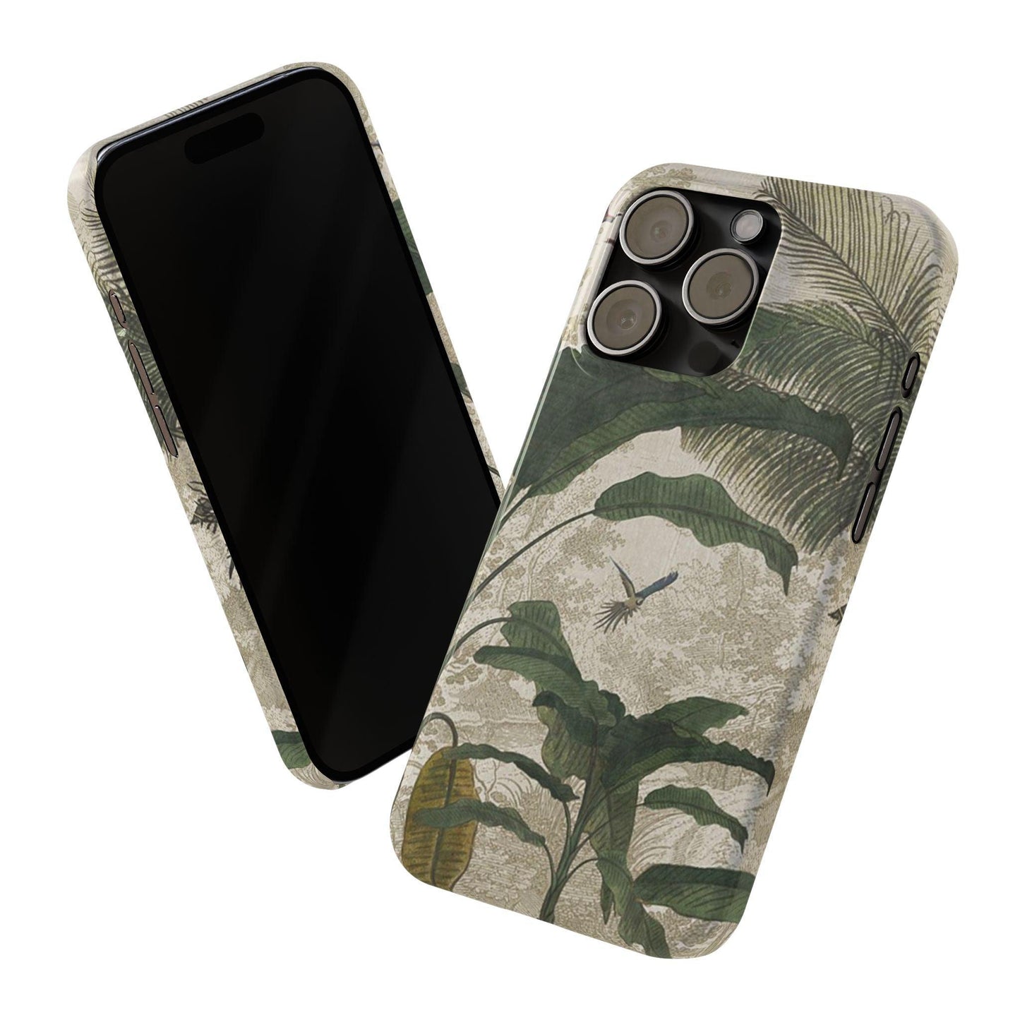 Tropical Paradise Vintage Charm iPhone Cases - SmartHomeGoodies