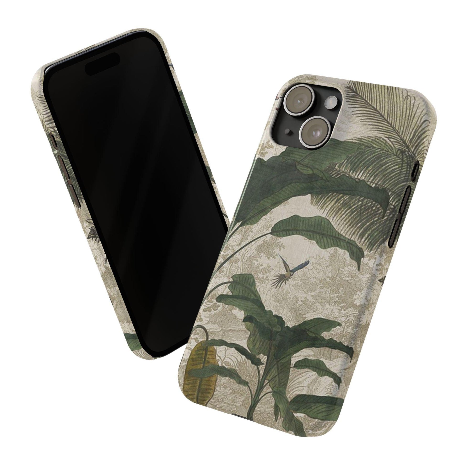Tropical Paradise Vintage Charm iPhone Cases - SmartHomeGoodies