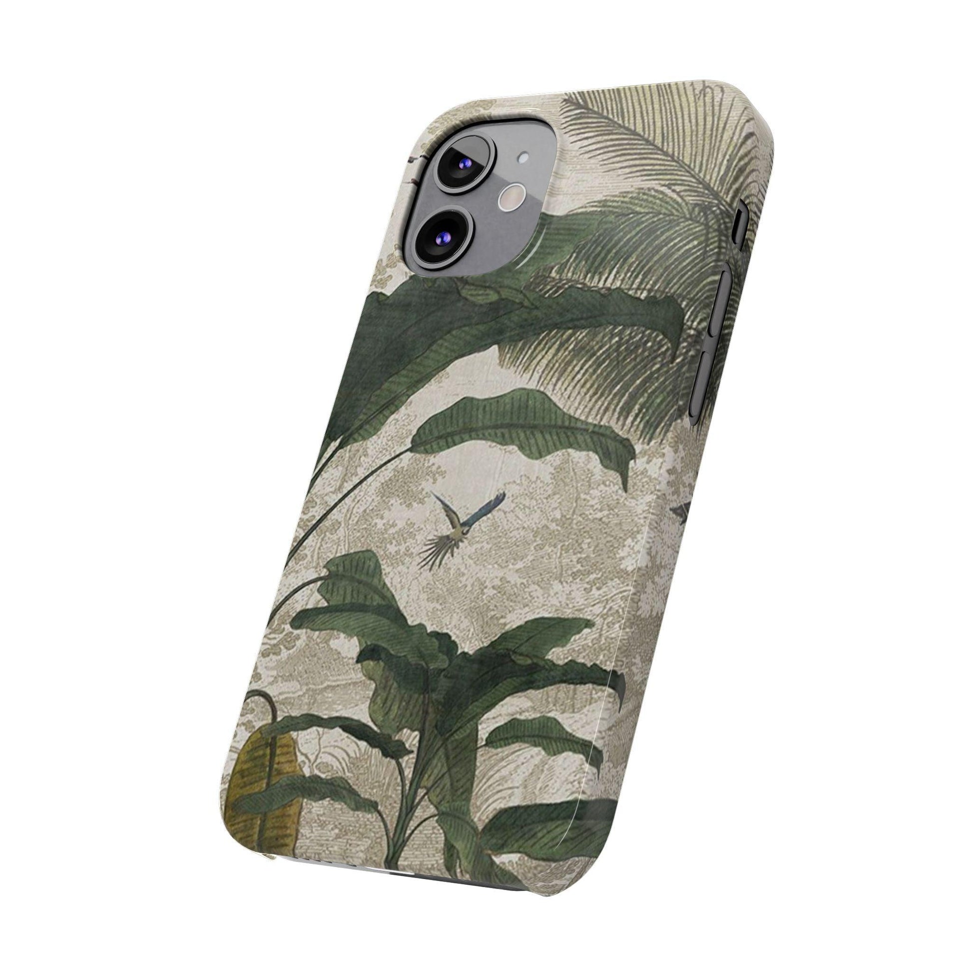 Tropical Paradise Vintage Charm iPhone Cases - SmartHomeGoodies