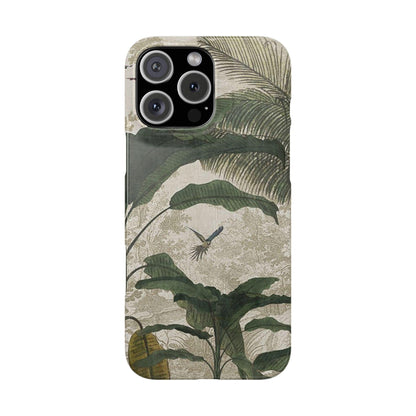 Tropical Paradise Vintage Charm iPhone Cases - SmartHomeGoodies