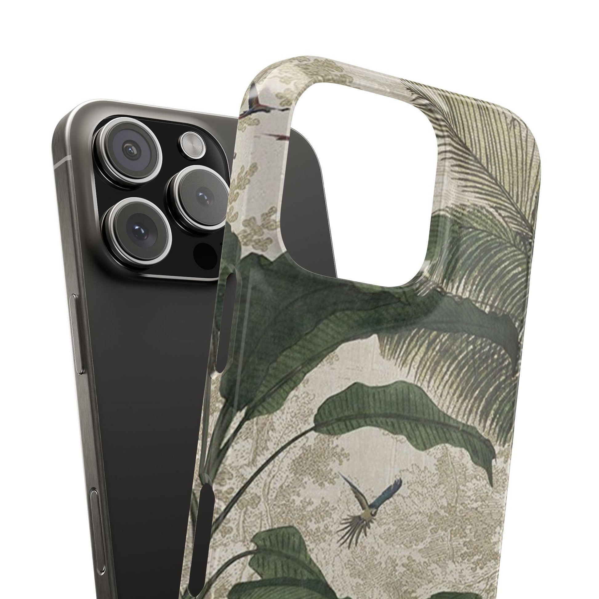 Tropical Paradise Vintage Charm iPhone Cases - SmartHomeGoodies