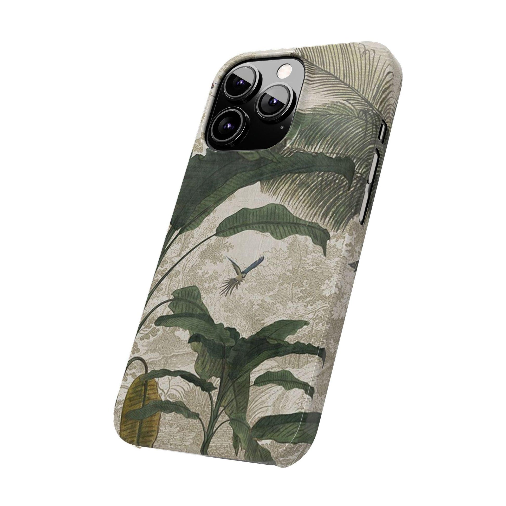 Tropical Paradise Vintage Charm iPhone Cases - SmartHomeGoodies