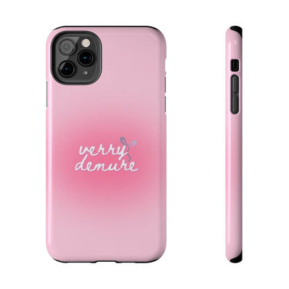 Verry Demure Aura Tough iPhone Cases - SmartHomeGoodies