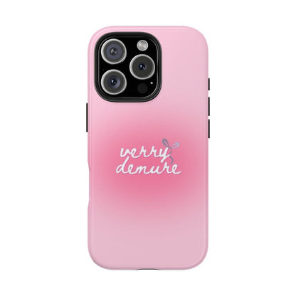 Verry Demure Aura Tough iPhone Cases - SmartHomeGoodies