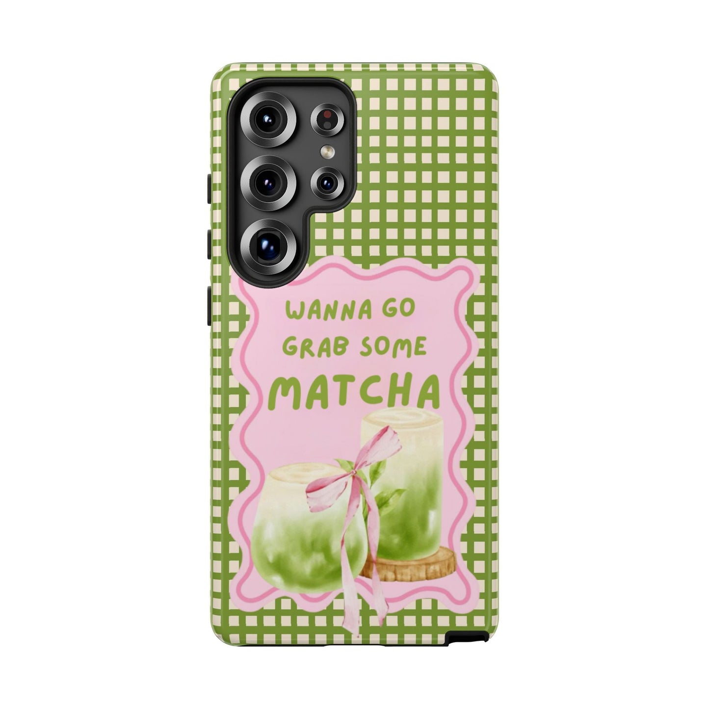 Wanna Go Grab Some Matcha Phone Case - SmartHomeGoodies
