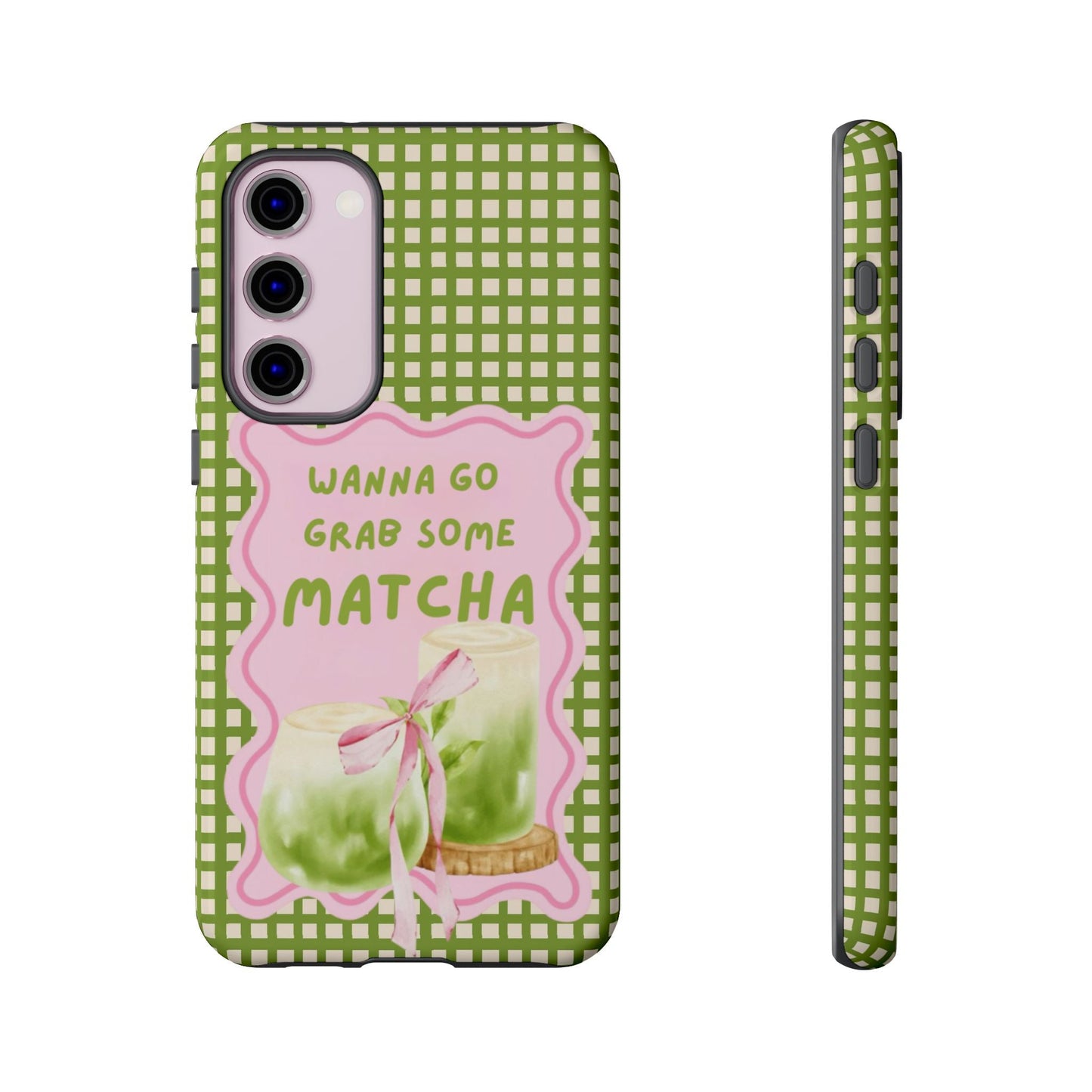 Wanna Go Grab Some Matcha Phone Case - SmartHomeGoodies