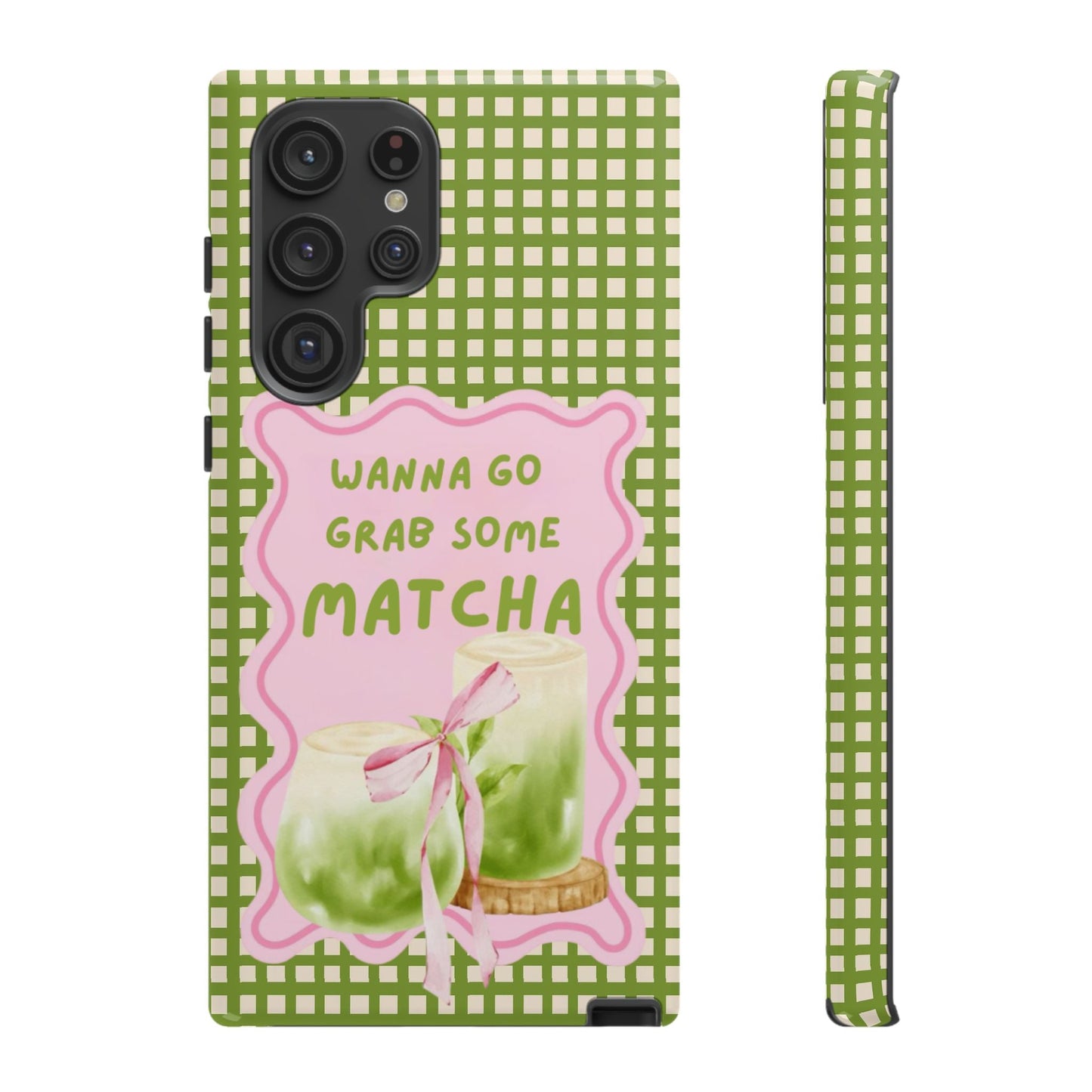 Wanna Go Grab Some Matcha Phone Case - SmartHomeGoodies