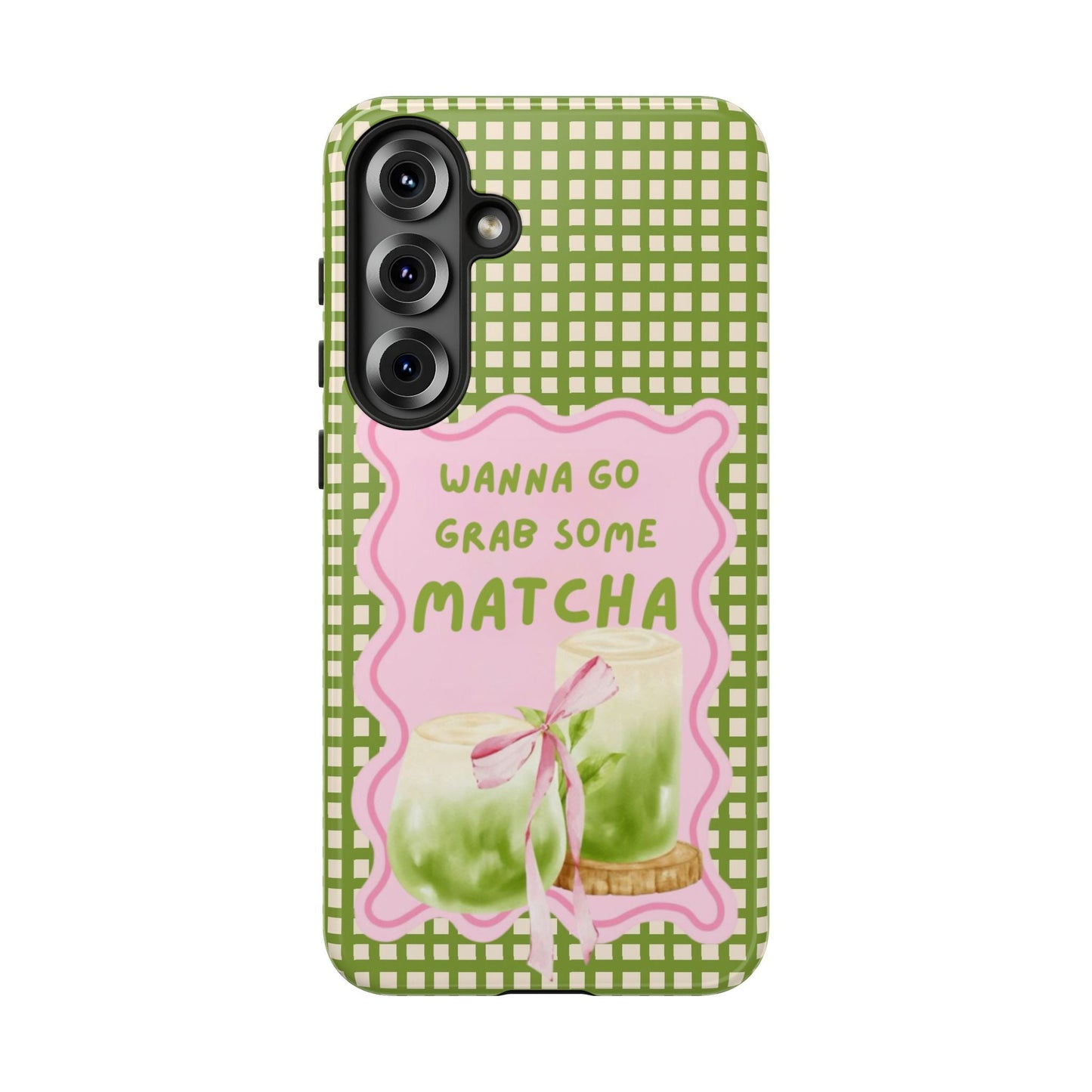 Wanna Go Grab Some Matcha Phone Case - SmartHomeGoodies