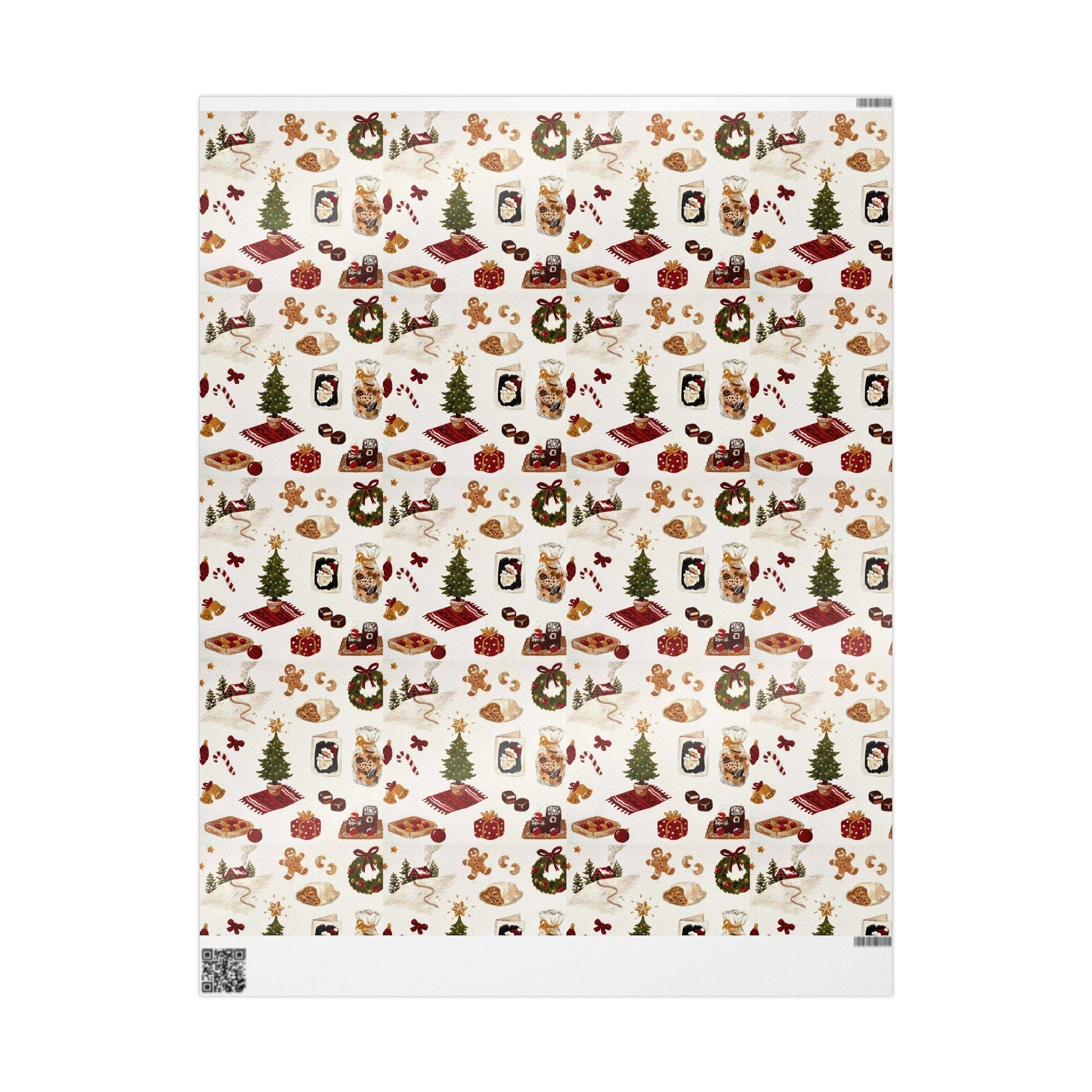 Warmth & Wonder Xmas Gift Wrapping Paper - SmartHomeGoodies