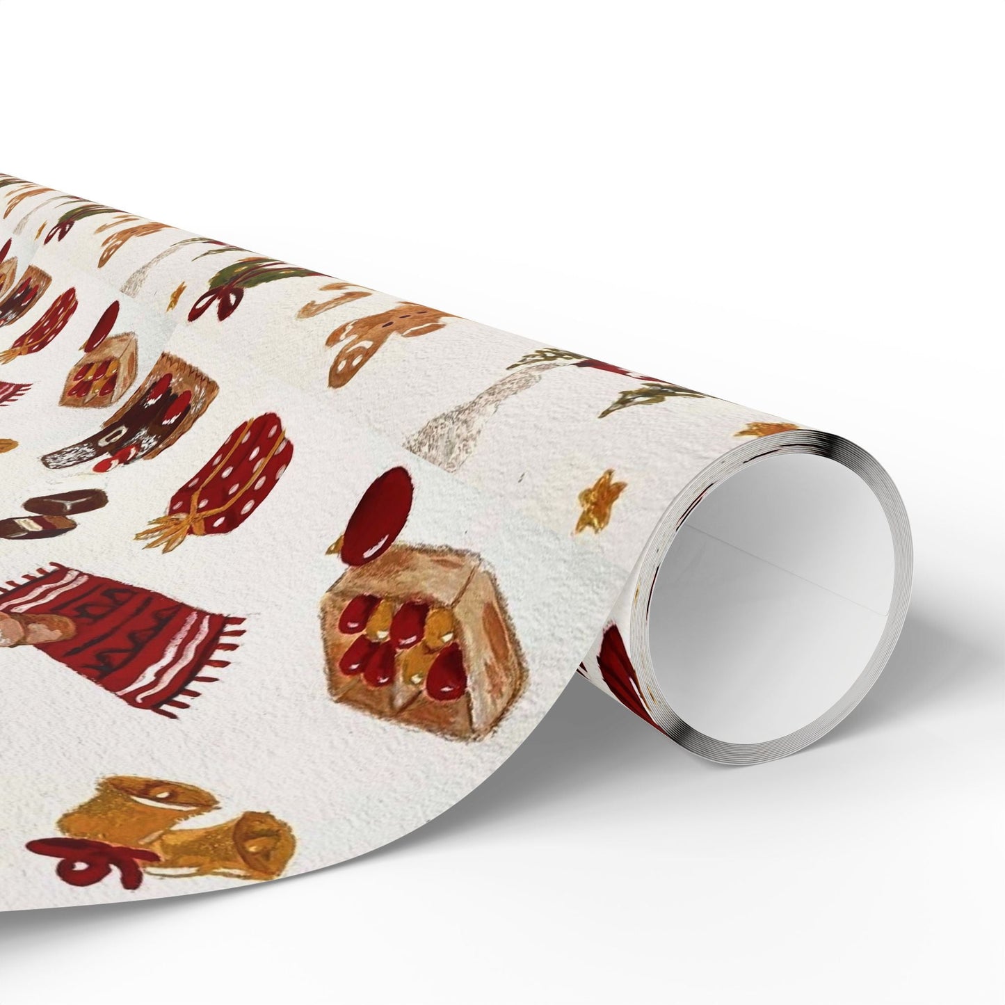 Warmth & Wonder Xmas Gift Wrapping Paper - SmartHomeGoodies