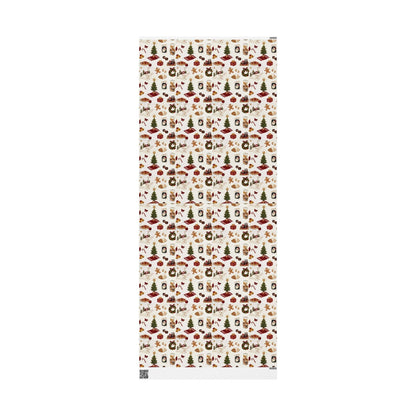 Warmth & Wonder Xmas Gift Wrapping Paper - SmartHomeGoodies