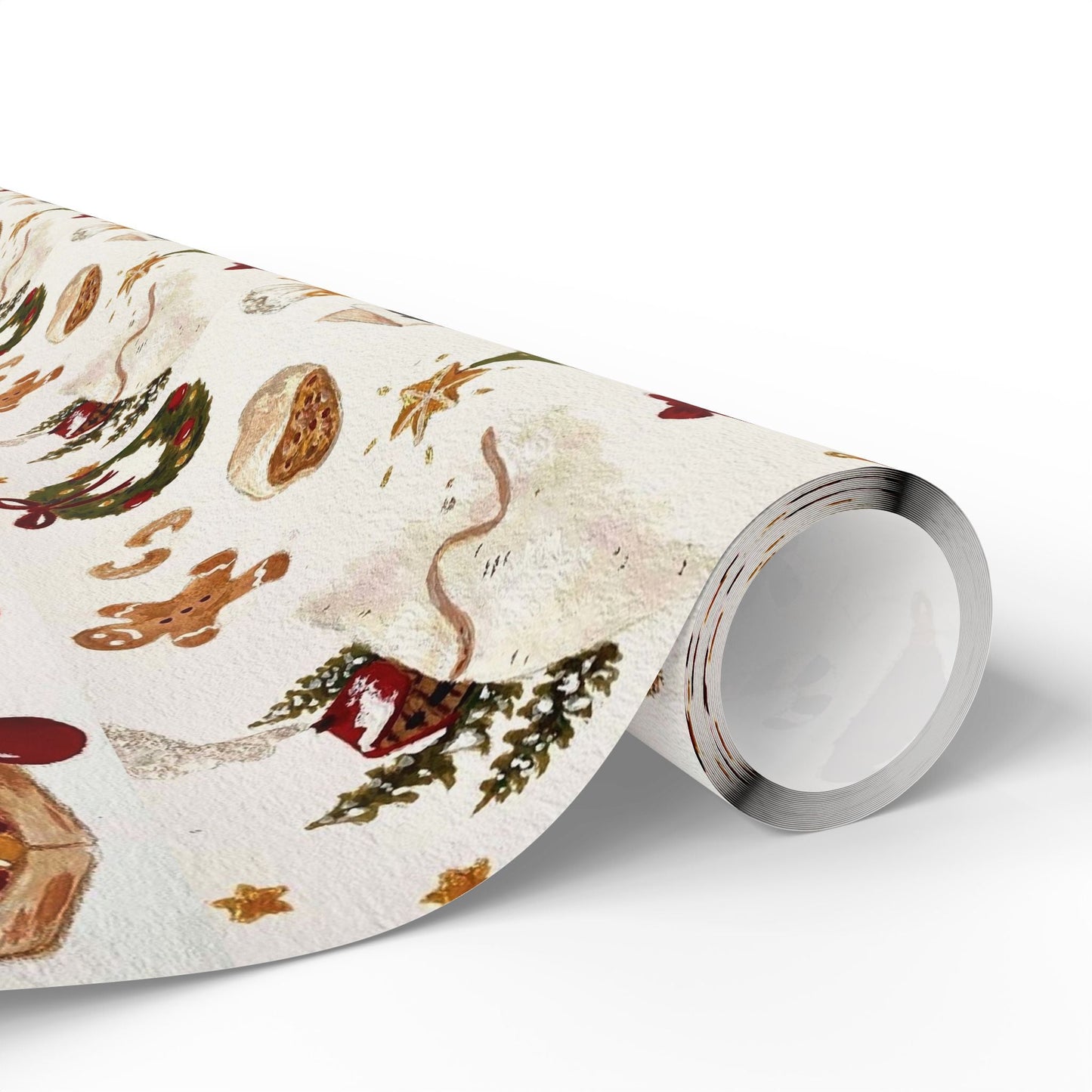 Warmth & Wonder Xmas Gift Wrapping Paper - SmartHomeGoodies