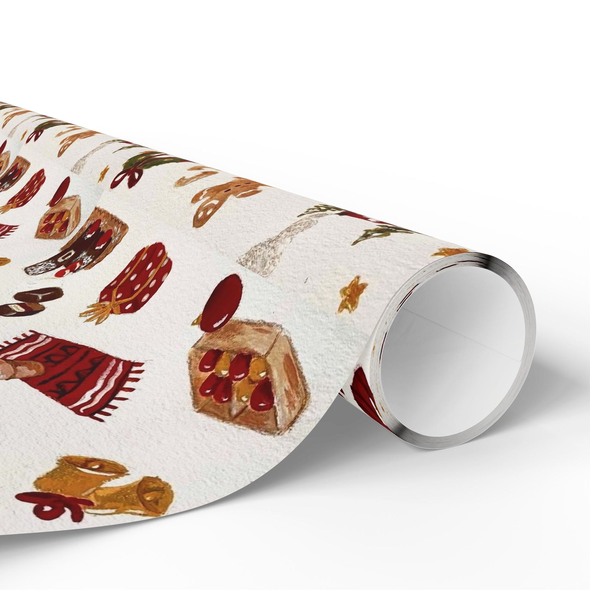 Warmth & Wonder Xmas Gift Wrapping Paper - SmartHomeGoodies