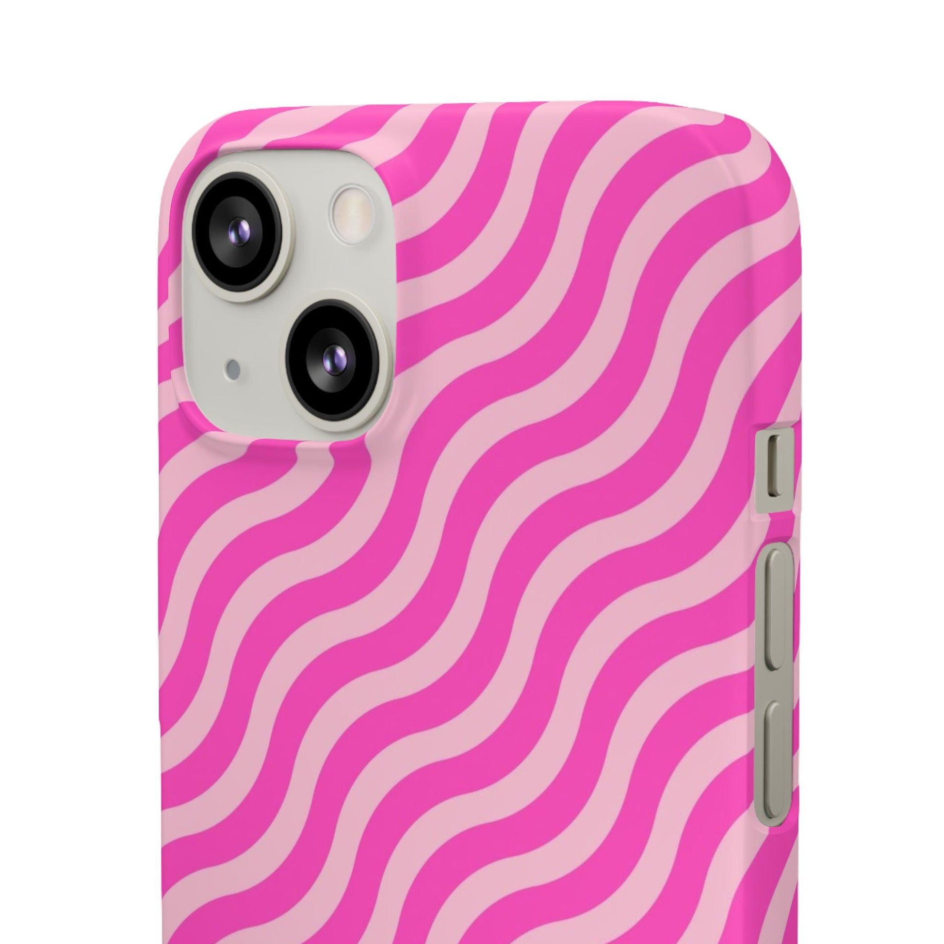 Waveicious Pink Snap iPhone Cases - SmartHomeGoodies