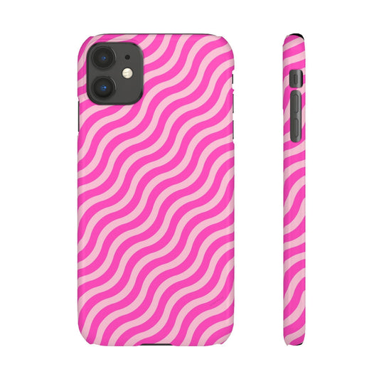 Waveicious Pink Snap iPhone Cases - SmartHomeGoodies