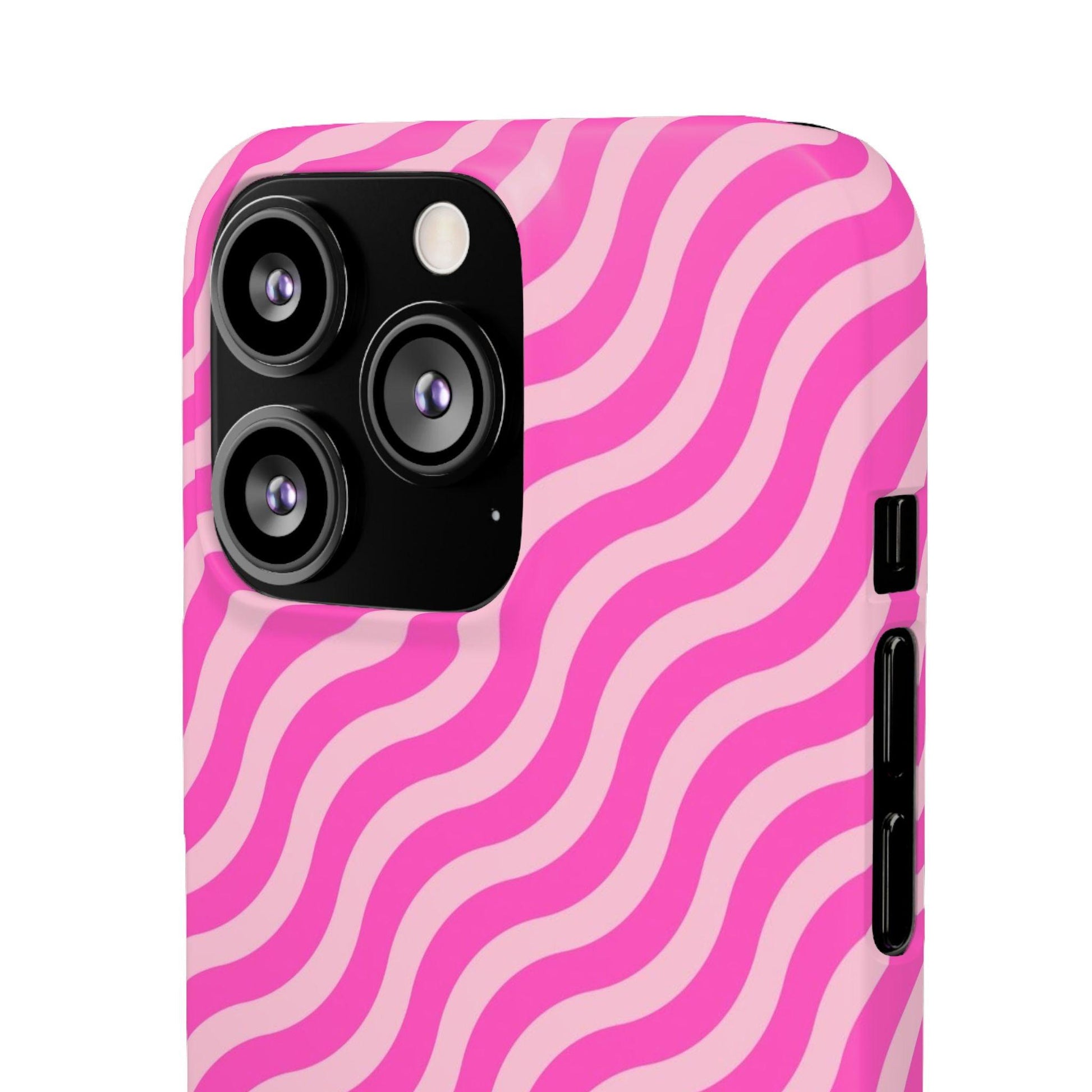 Waveicious Pink Snap iPhone Cases - SmartHomeGoodies