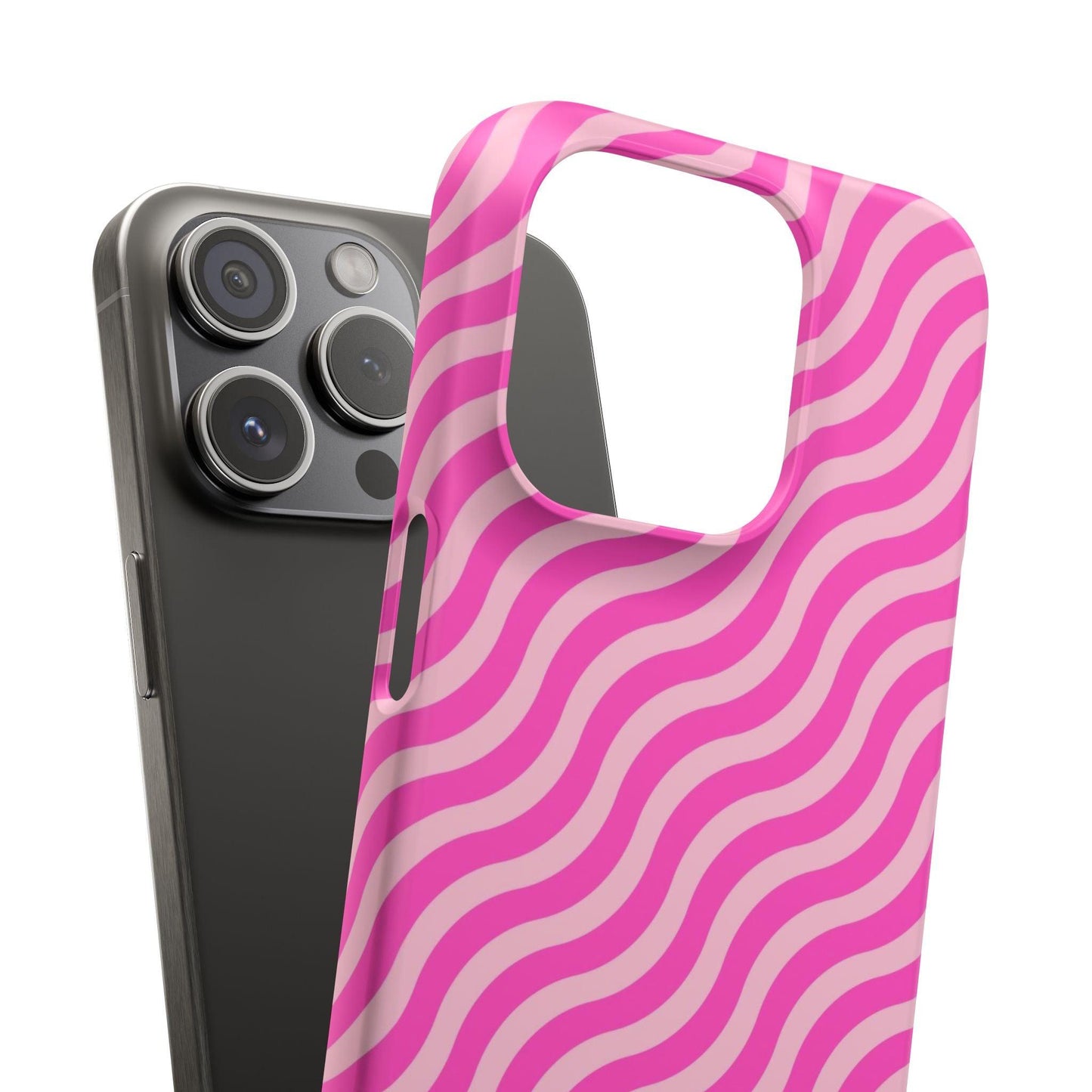 Waveicious Pink Snap iPhone Cases - SmartHomeGoodies