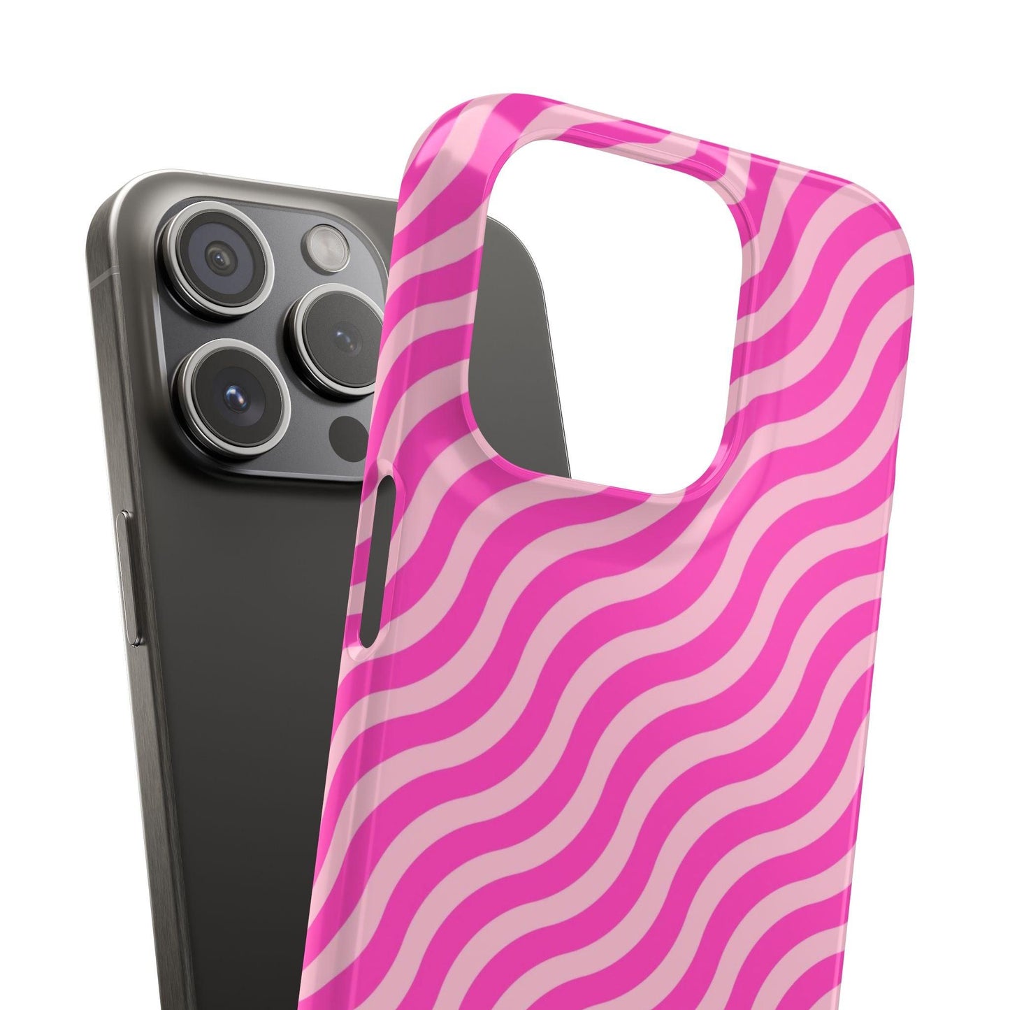 Waveicious Pink Snap iPhone Cases - SmartHomeGoodies