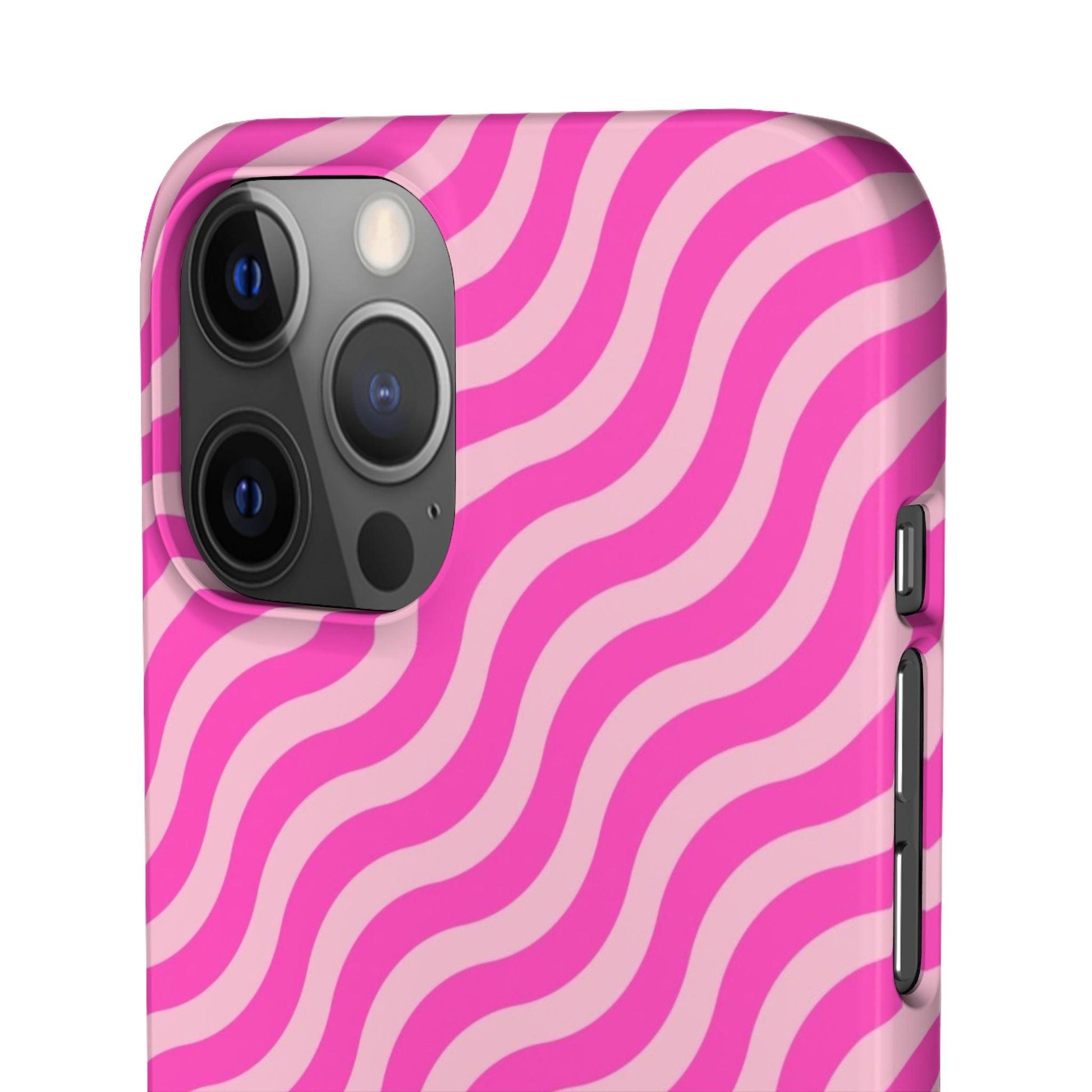 Waveicious Pink Snap iPhone Cases - SmartHomeGoodies