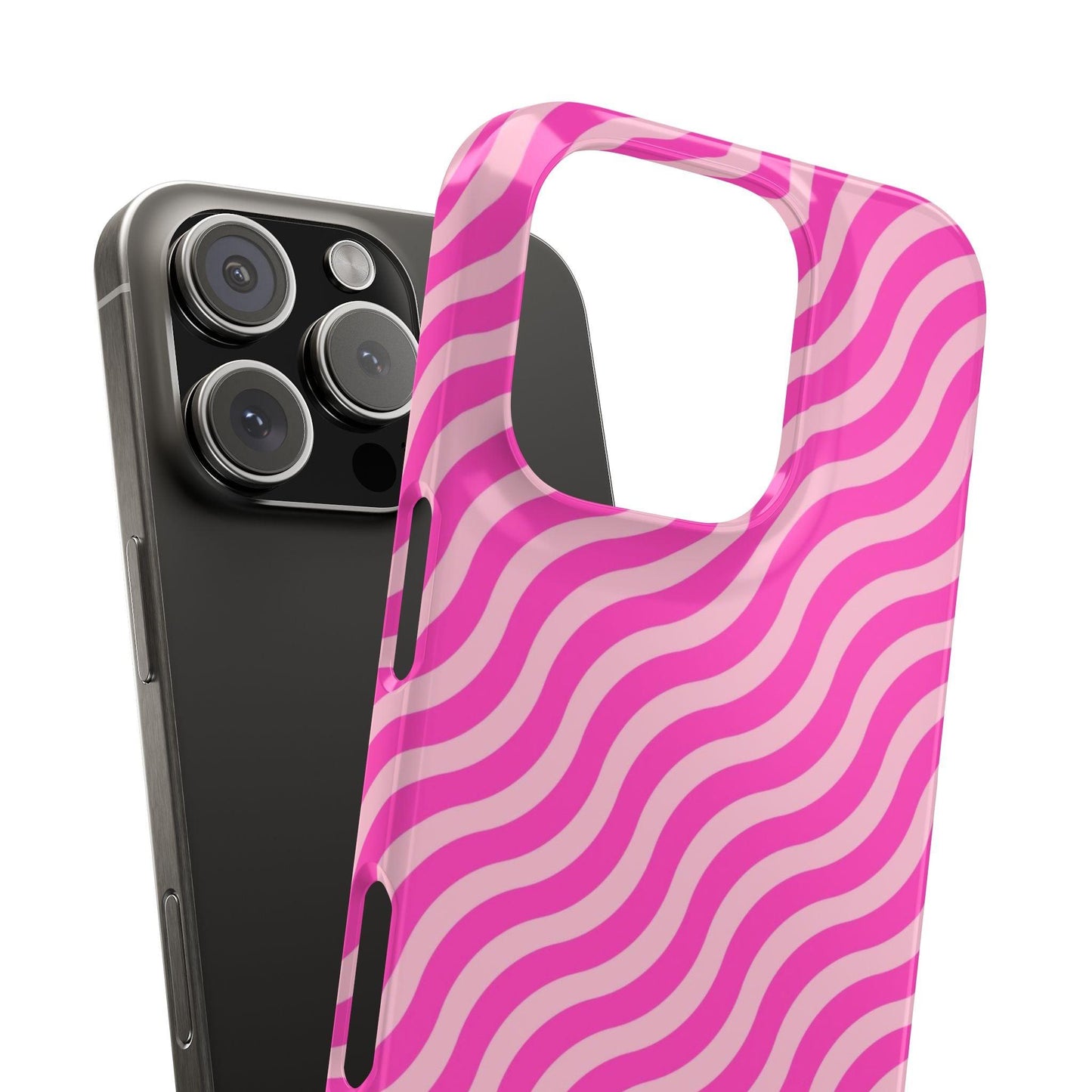 Waveicious Pink Snap iPhone Cases - SmartHomeGoodies
