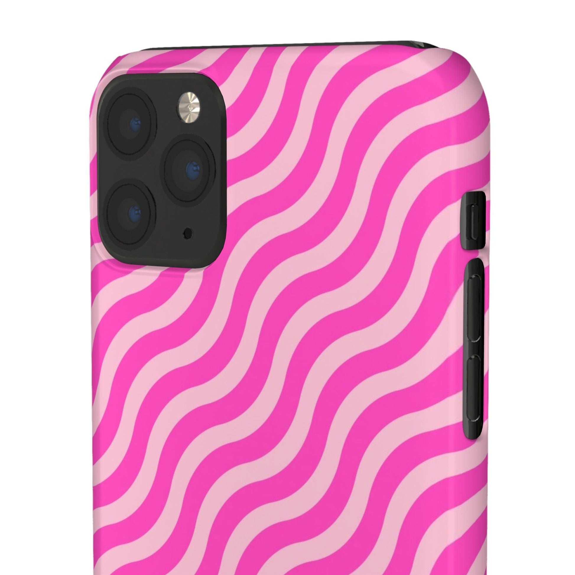 Waveicious Pink Snap iPhone Cases - SmartHomeGoodies