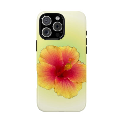 Yellow Hibiscus Phone Case - SmartHomeGoodies