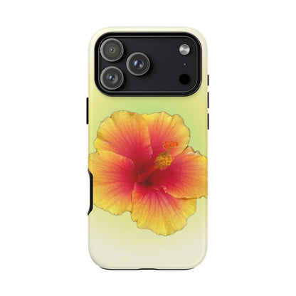 Yellow Hibiscus Phone Case - SmartHomeGoodies