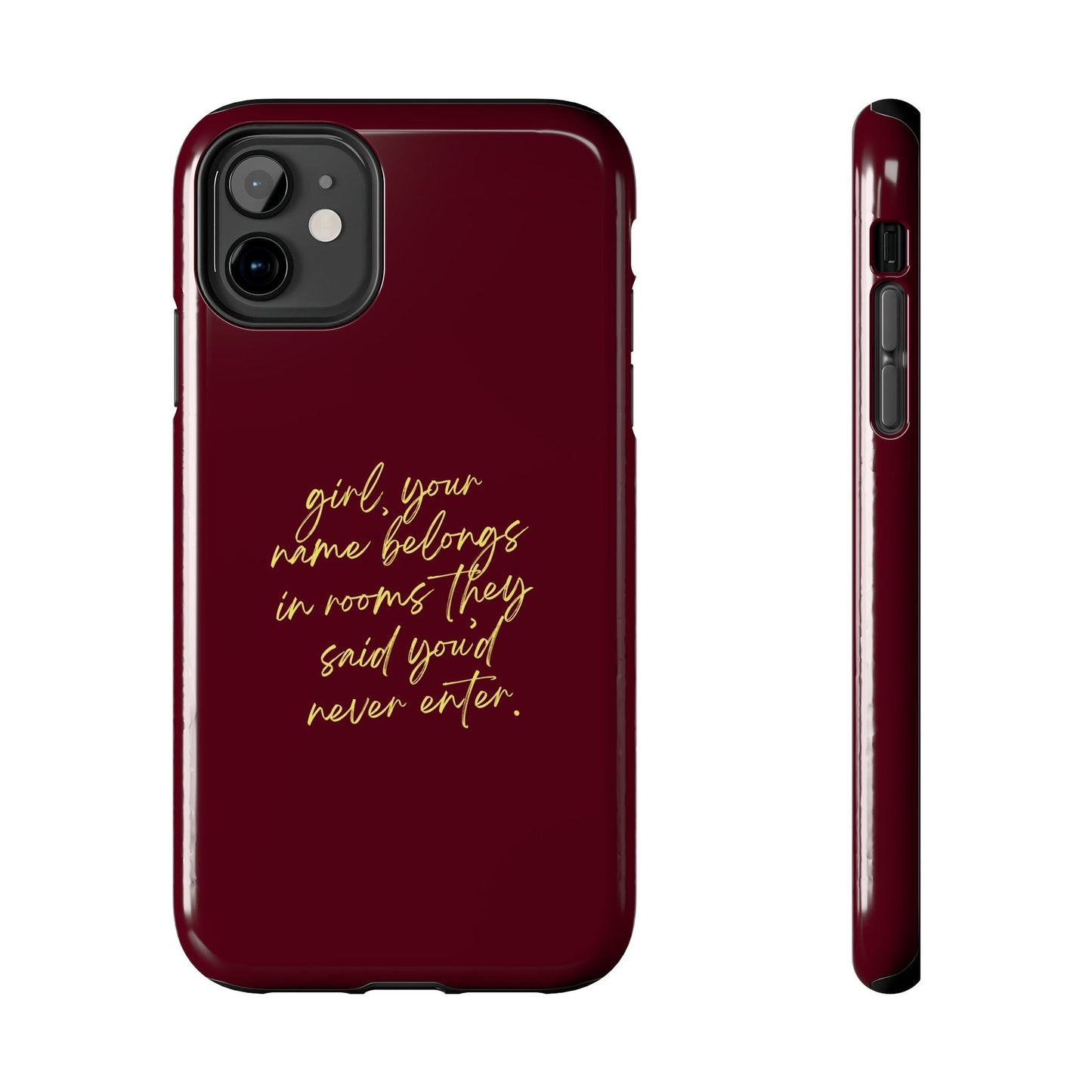 "Your Name Belongs" Tough Phone Cases - SmartHomeGoodies