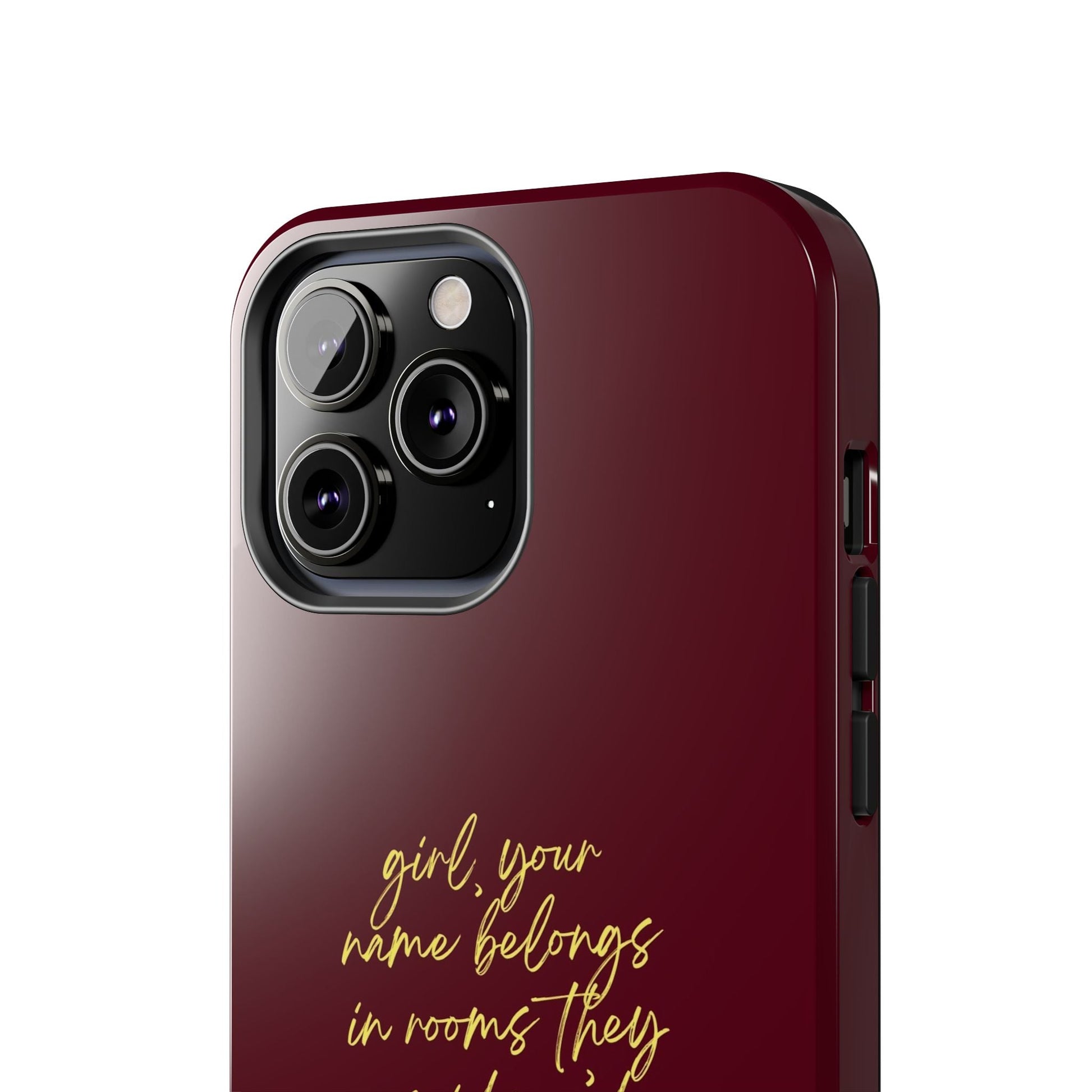"Your Name Belongs" Tough Phone Cases - SmartHomeGoodies