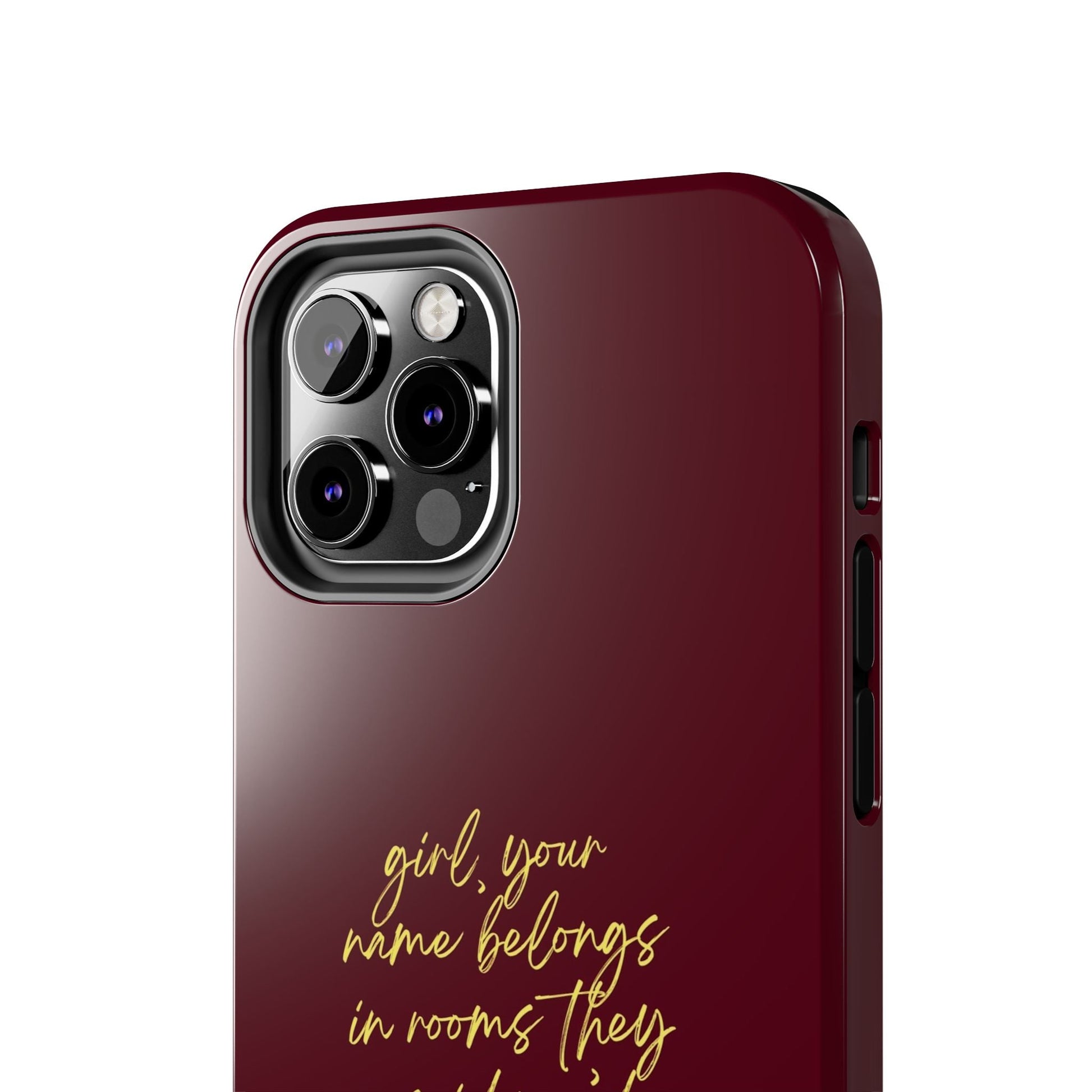 "Your Name Belongs" Tough Phone Cases - SmartHomeGoodies