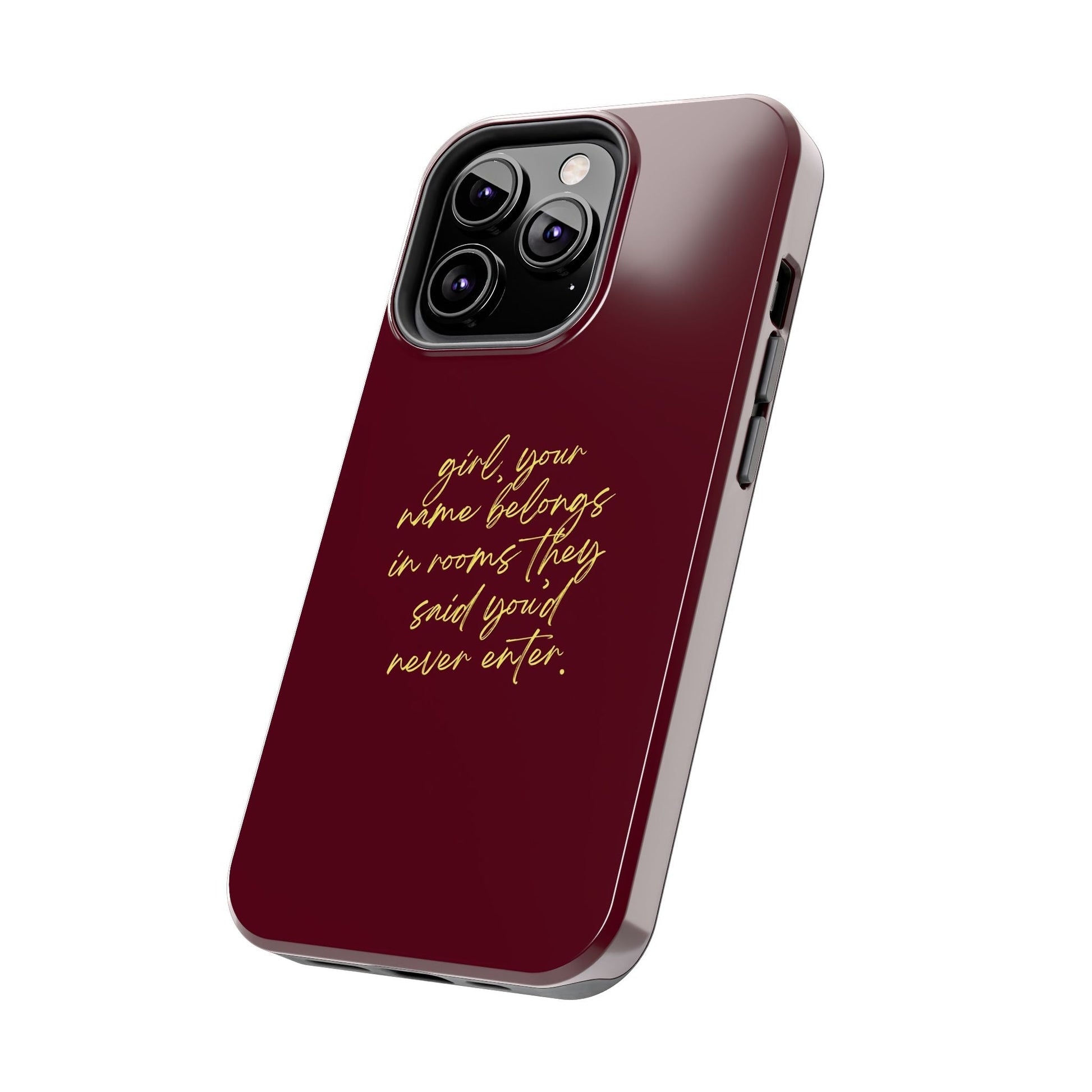 "Your Name Belongs" Tough Phone Cases - SmartHomeGoodies