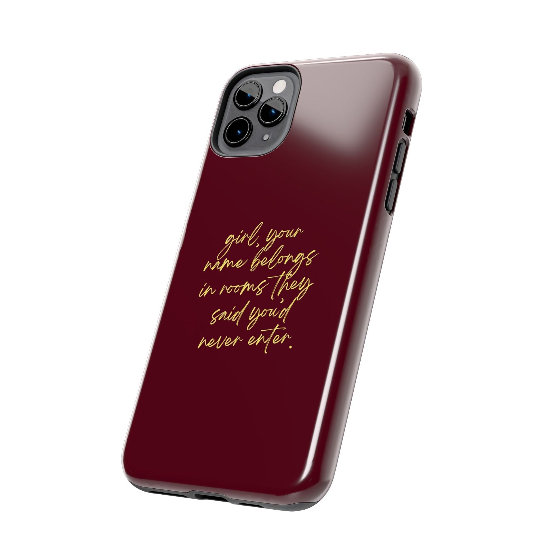 "Your Name Belongs" Tough Phone Cases - SmartHomeGoodies