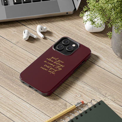 "Your Name Belongs" Tough Phone Cases - SmartHomeGoodies