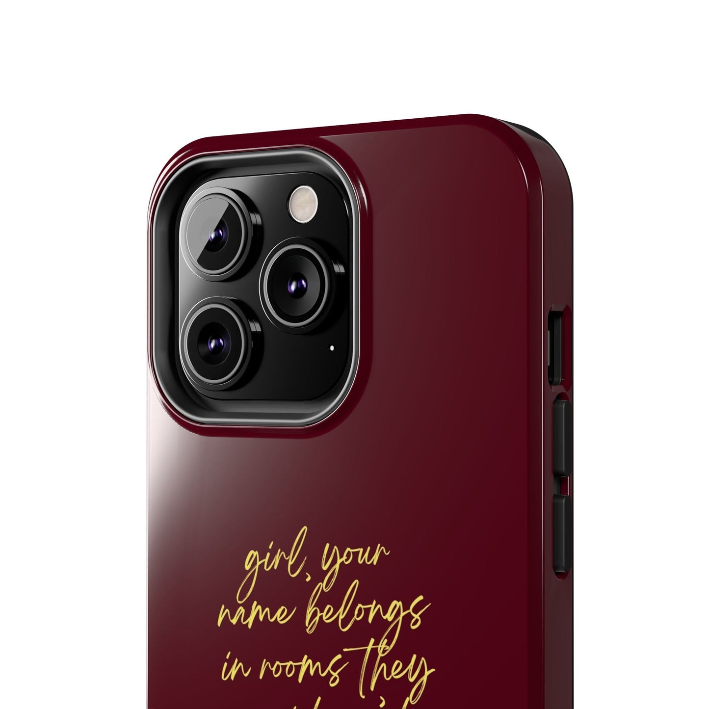 "Your Name Belongs" Tough Phone Cases - SmartHomeGoodies
