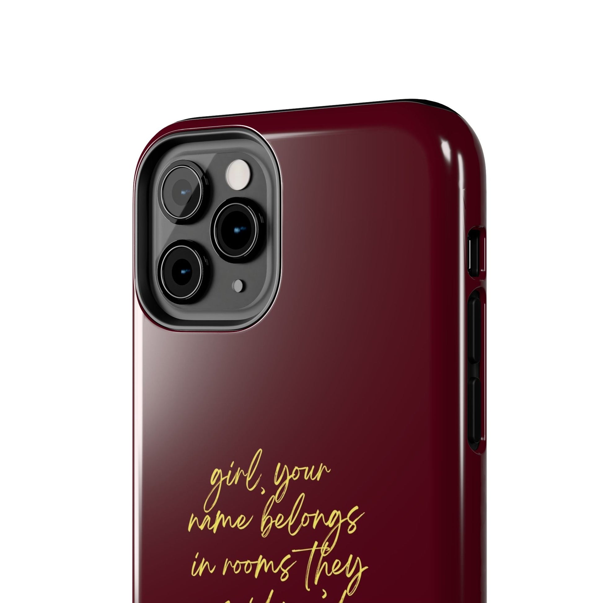 "Your Name Belongs" Tough Phone Cases - SmartHomeGoodies