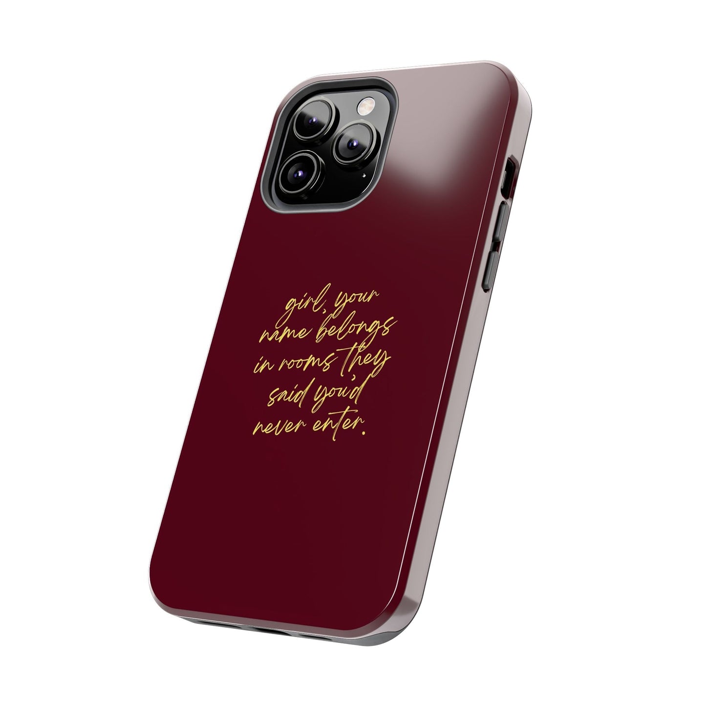 "Your Name Belongs" Tough Phone Cases - SmartHomeGoodies