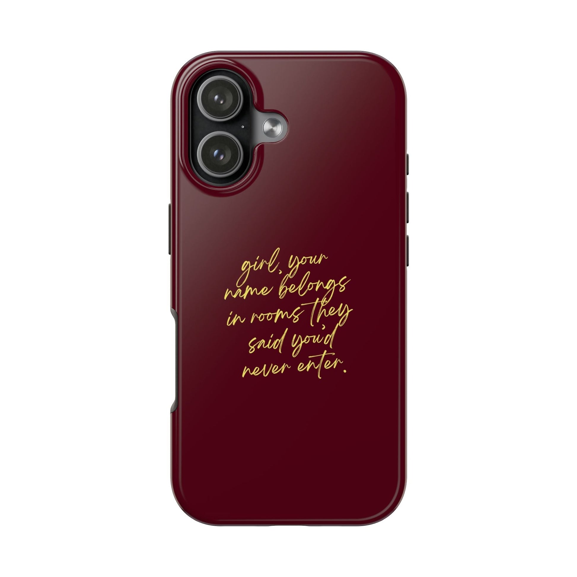 "Your Name Belongs" Tough Phone Cases - SmartHomeGoodies