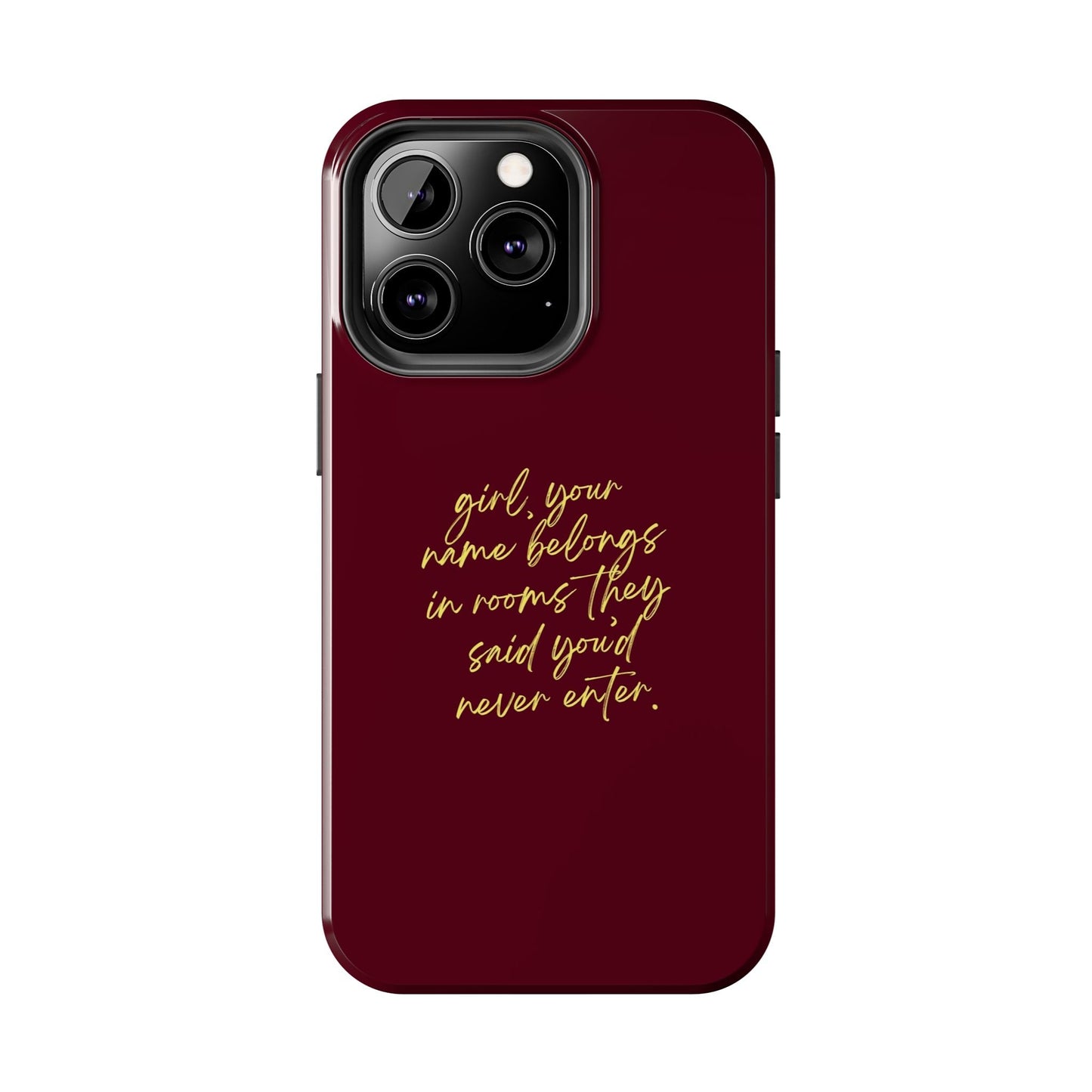 "Your Name Belongs" Tough Phone Cases - SmartHomeGoodies