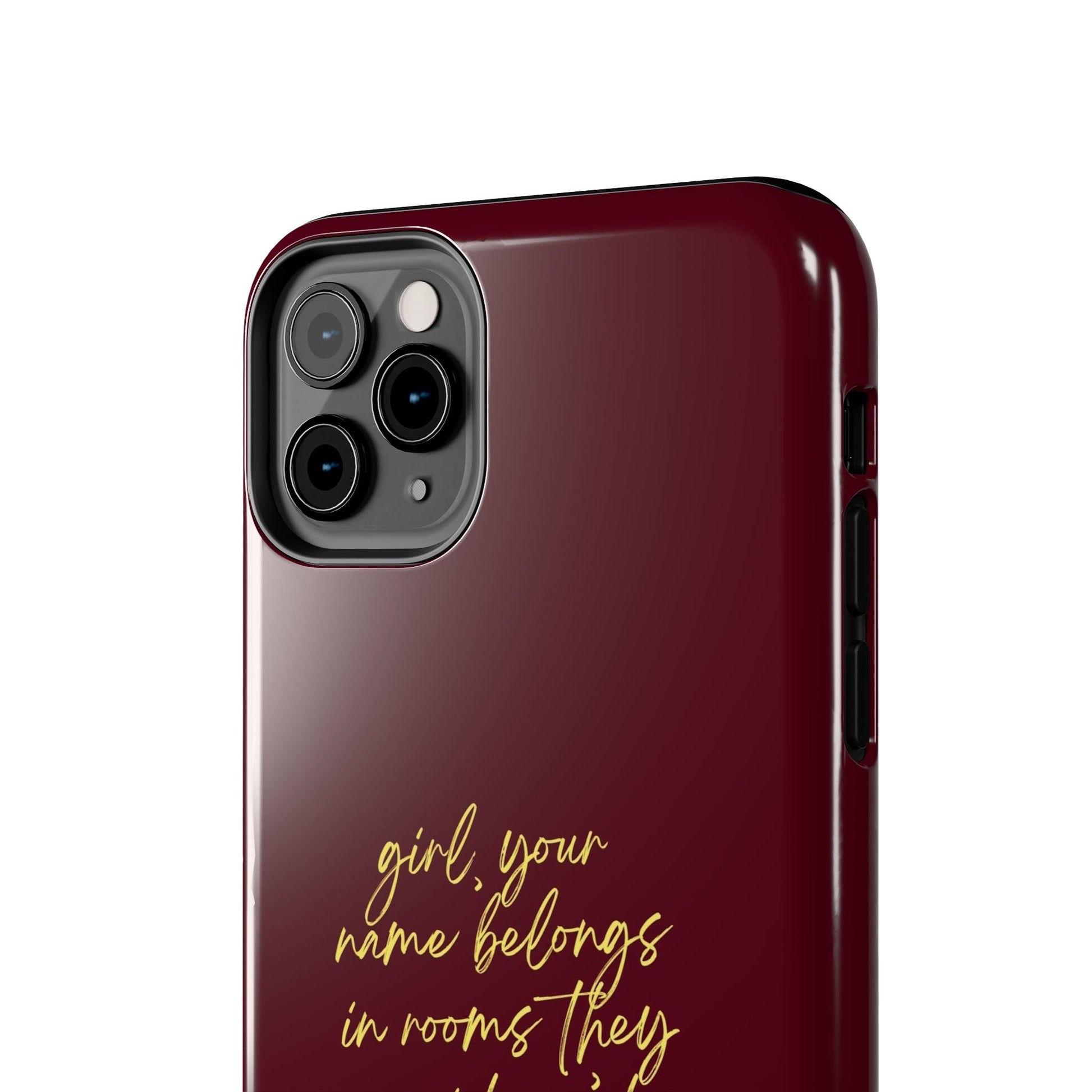 "Your Name Belongs" Tough Phone Cases - SmartHomeGoodies
